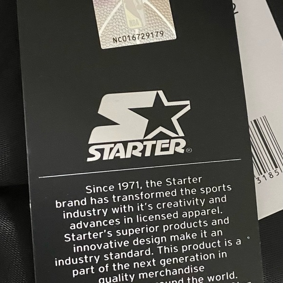 NWT Authentic NBA Ltd. Addition 76ers Starter Jacket 75th Anniversary Edition - Picture 5 of 5